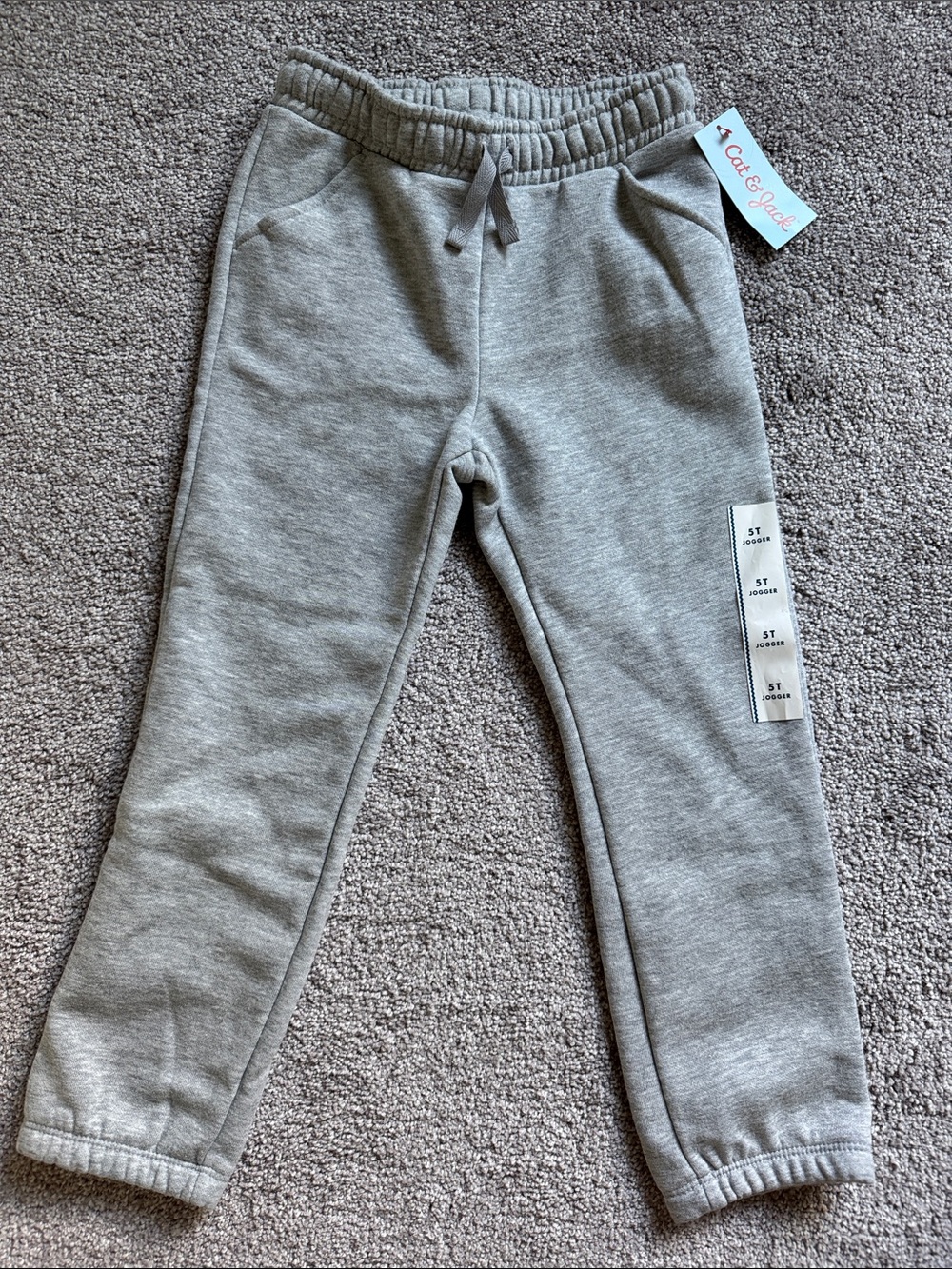 Cat & Jack Gray Kids Jogger Sweatpants